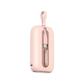 Joyroom Mini Power Bank with Dual Cables – 10000mAh / 22.5W / Pink