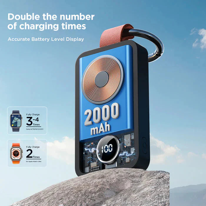 Joyroom Portable Watch Wireless Charger 2000mAh
