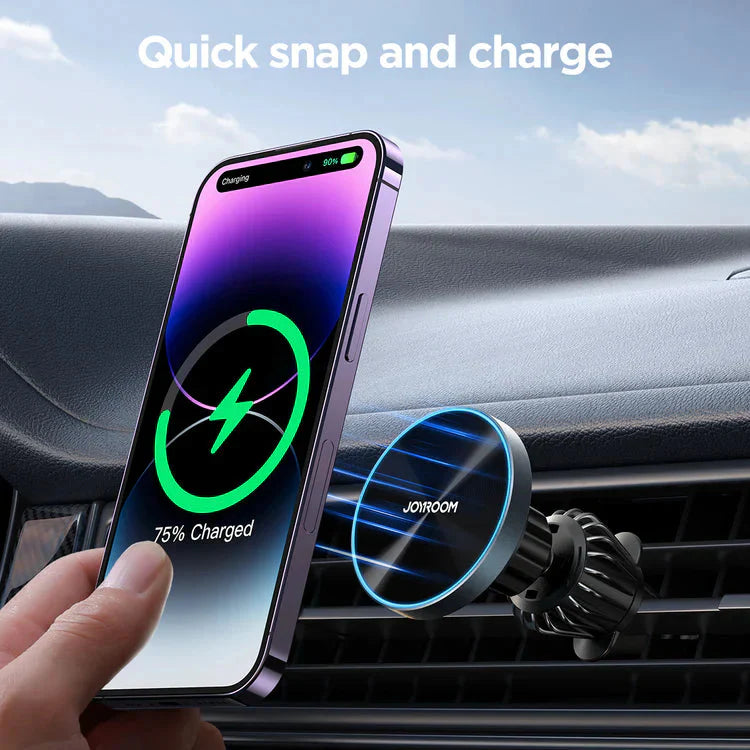 Joyroom Pro magnetic wireless car charger-Black