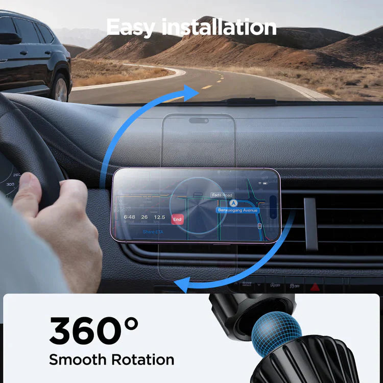 Joyroom Pro magnetic wireless car charger-Black
