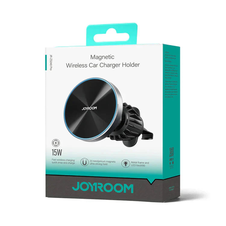 Joyroom Pro magnetic wireless car charger-Black