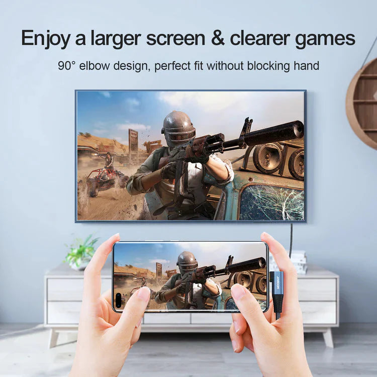 Joyroom TYPE-C to HDMI 4K cable 2m-gray