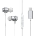 Joyroom Type c Series In-Ear Metal Wired Earbuds - White