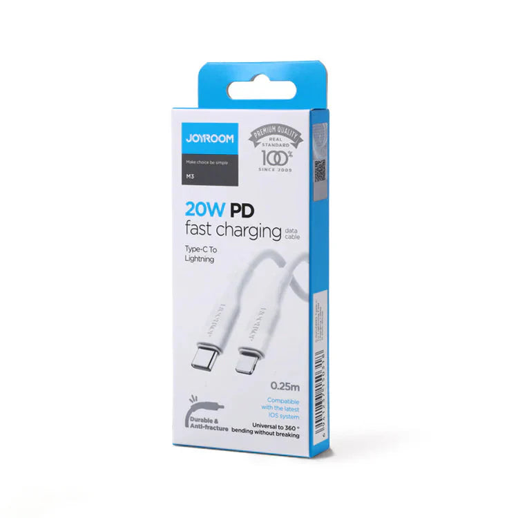 Joyroom Type-c To Lightning cable - White