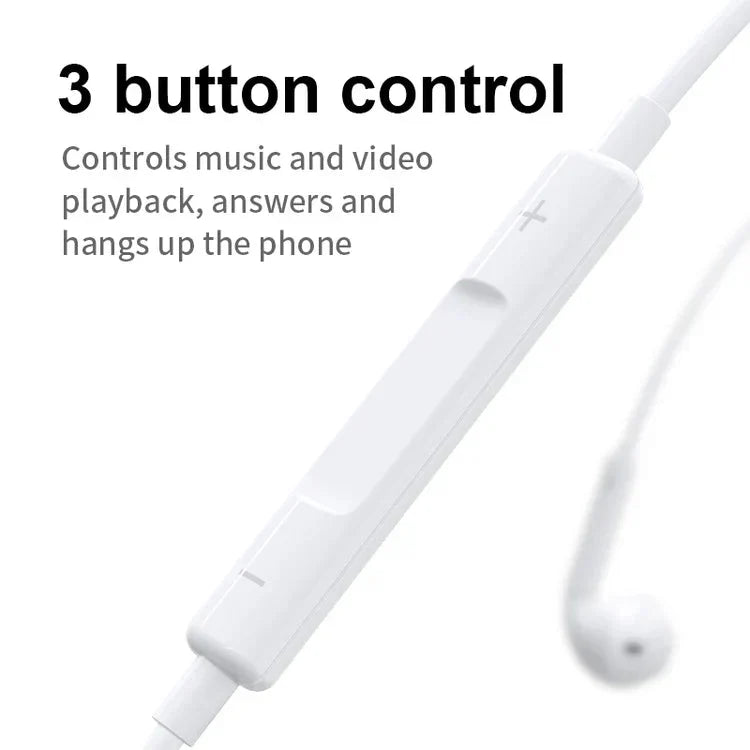 Joyroom Wired Lightning Earphone for iPhone