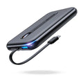 Joyroom power bank with built-in Lightning cable 20W 10000mAh PD QC3.0 black