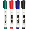 KORES WHITE BOARD MARKER ROUND TIP