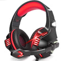 Kotion Each G7500 Computer Gaming Stereo Headset Earphone Multimedia LED With Mic - Red
