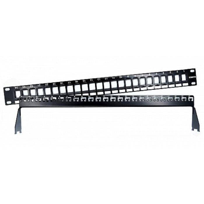 KUWES 24 Port Patch Panel Without Keystone