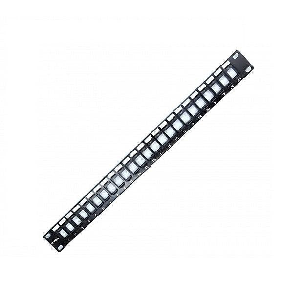 KUWES 24 Port Patch Panel Without Keystone
