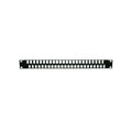 KUWES 48Port Patch Panel Frame with Cable Management