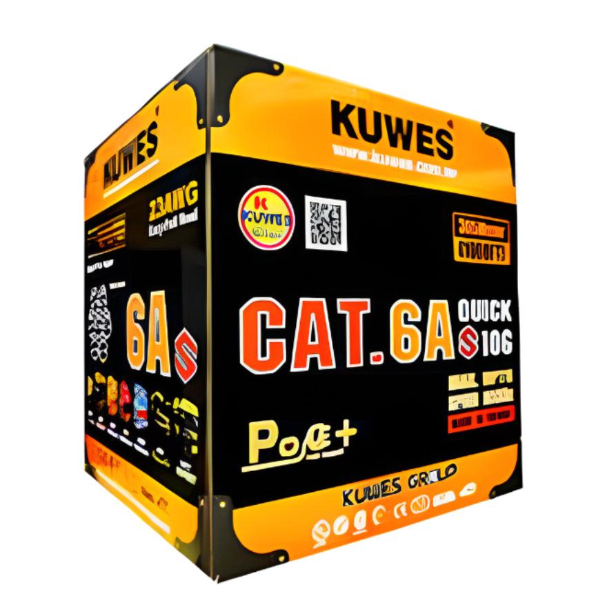 KUWES CAT.6A SFTP 305 Meter Cable Grey