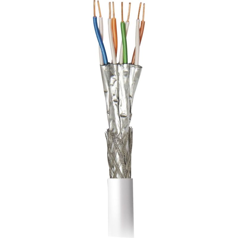 KUWES CAT.7 SFTP Cable Roll 305 Meter Grey