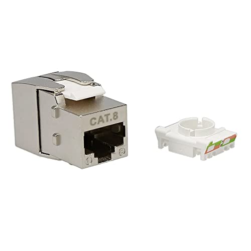 KUWES CAT.8 Keystone Jack STP Tool-Less