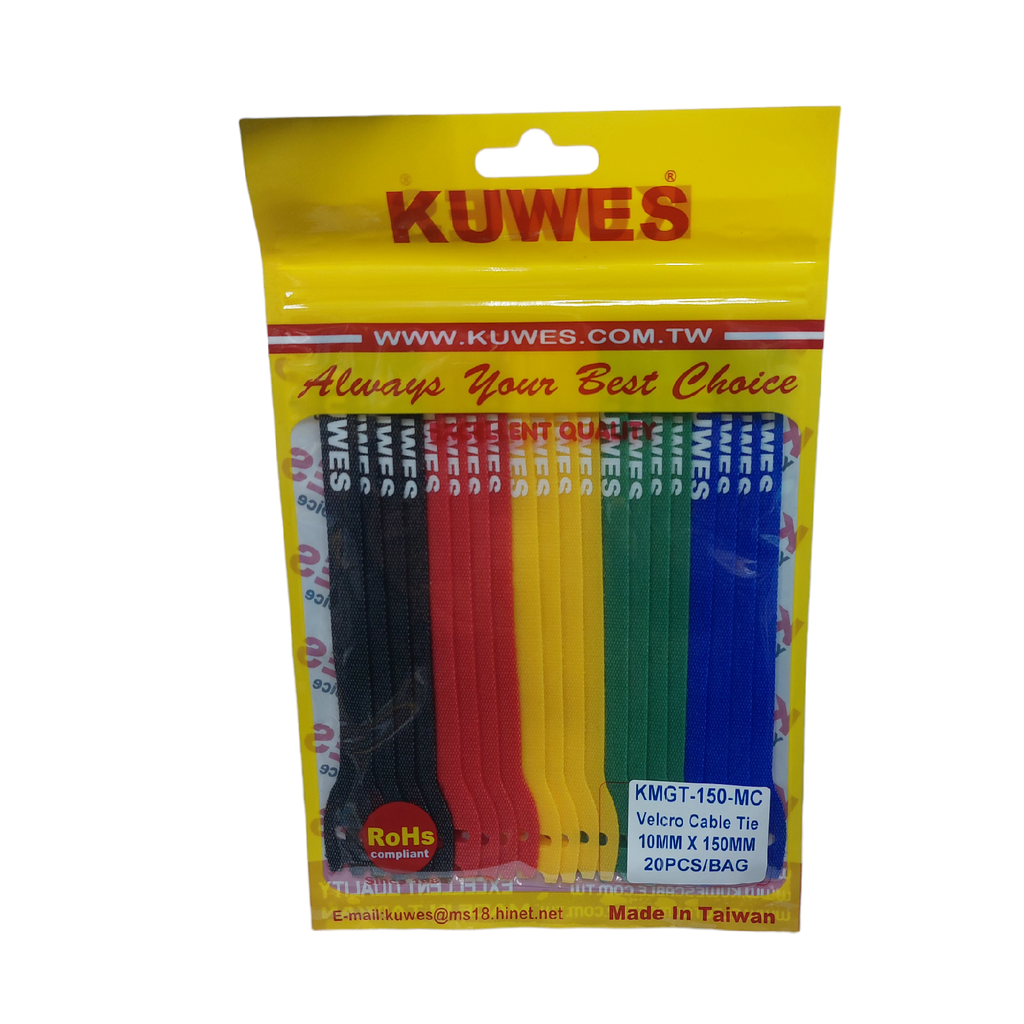 KUWES Cable Tie Magic Velcro (Pack 20pcs)