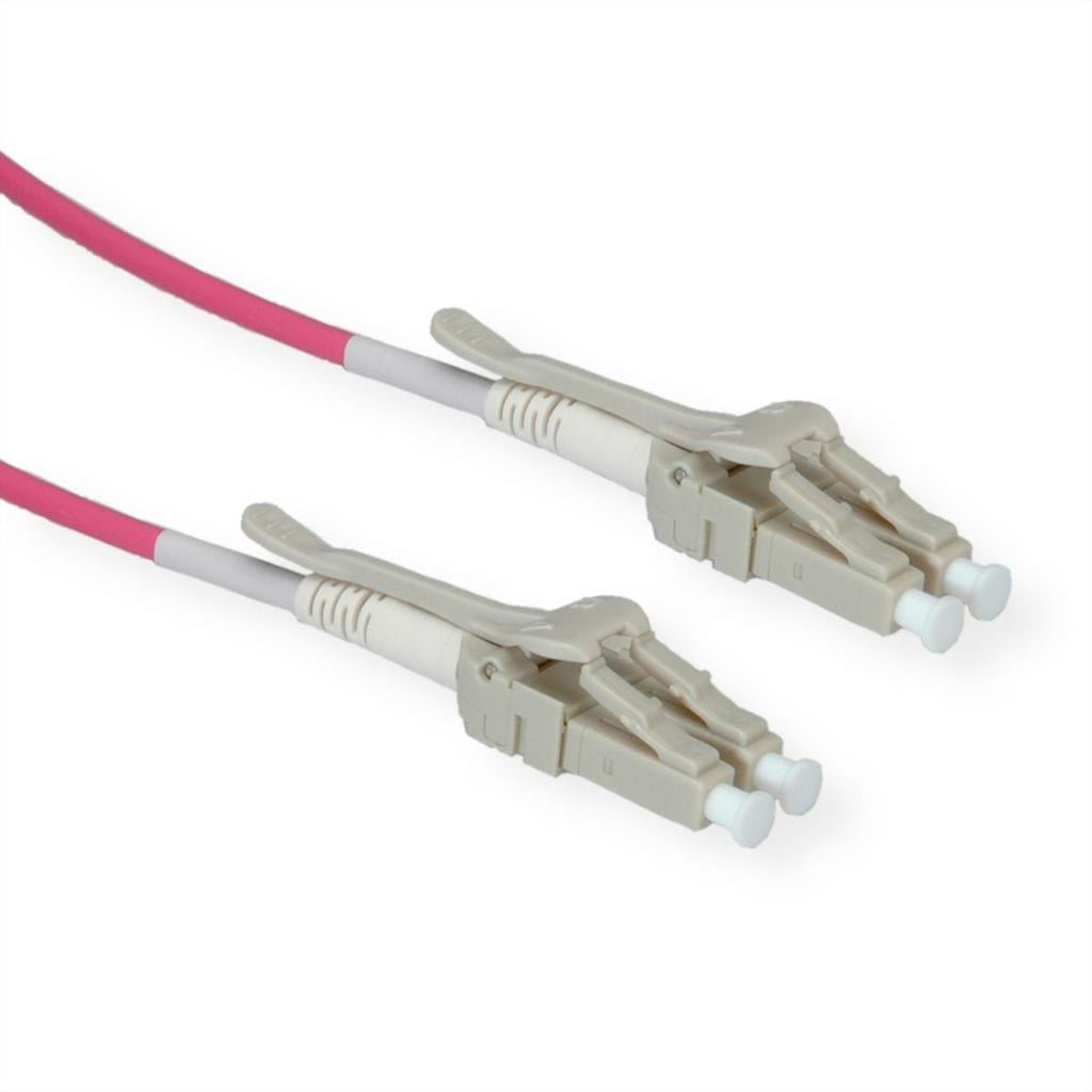 KUWES LC-LC MM OM4 Fiber Patch Cord – 1Meter