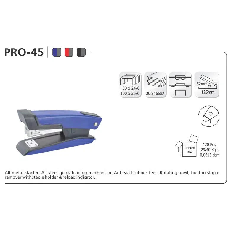 Kangaro Stapler 30 Sheets PRO45