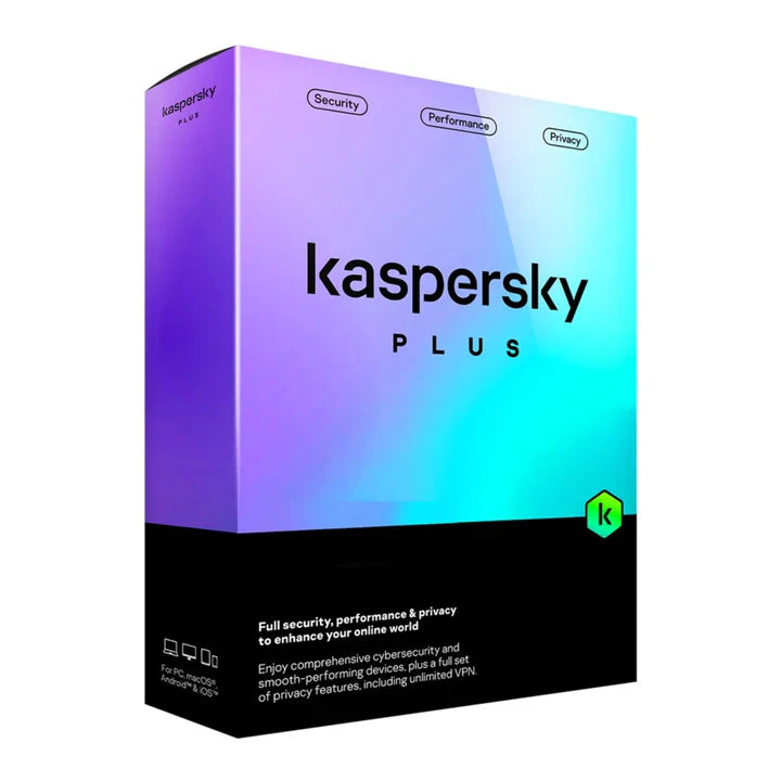 Kaspersky Plus Internet Security 2025 – 5 Devices, 1 Year Subscription