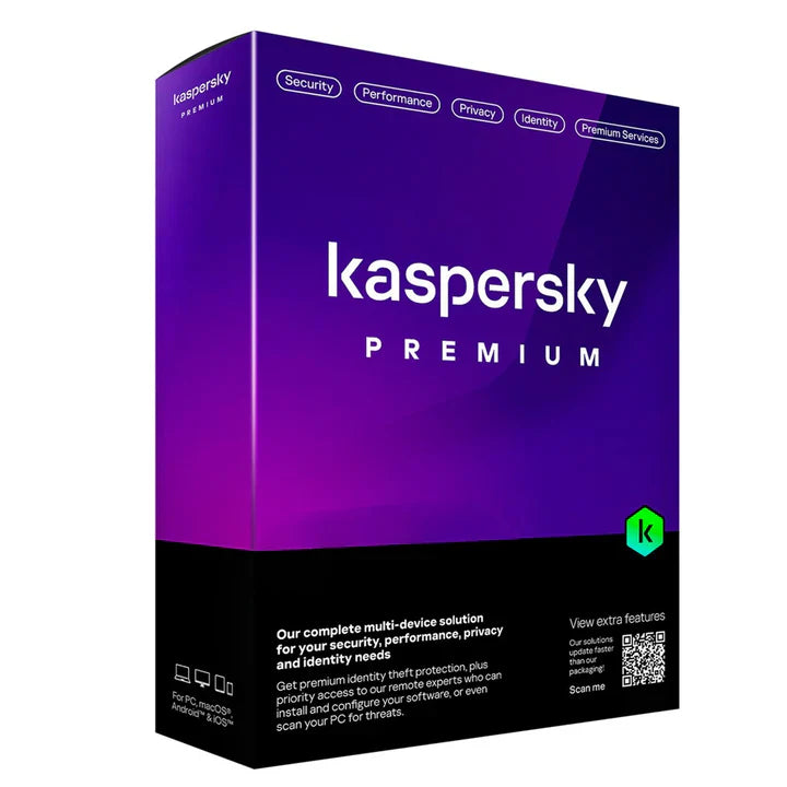Kaspersky Premium Security 2025 – 3 Devices + 1 Year