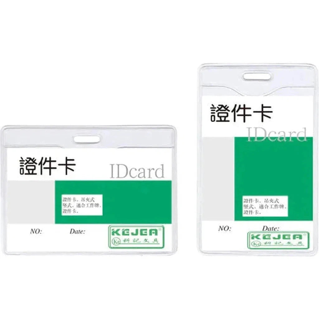 Kejea T-033 4Mm High Transparent Soft Id Card - Vertical 62x91mm