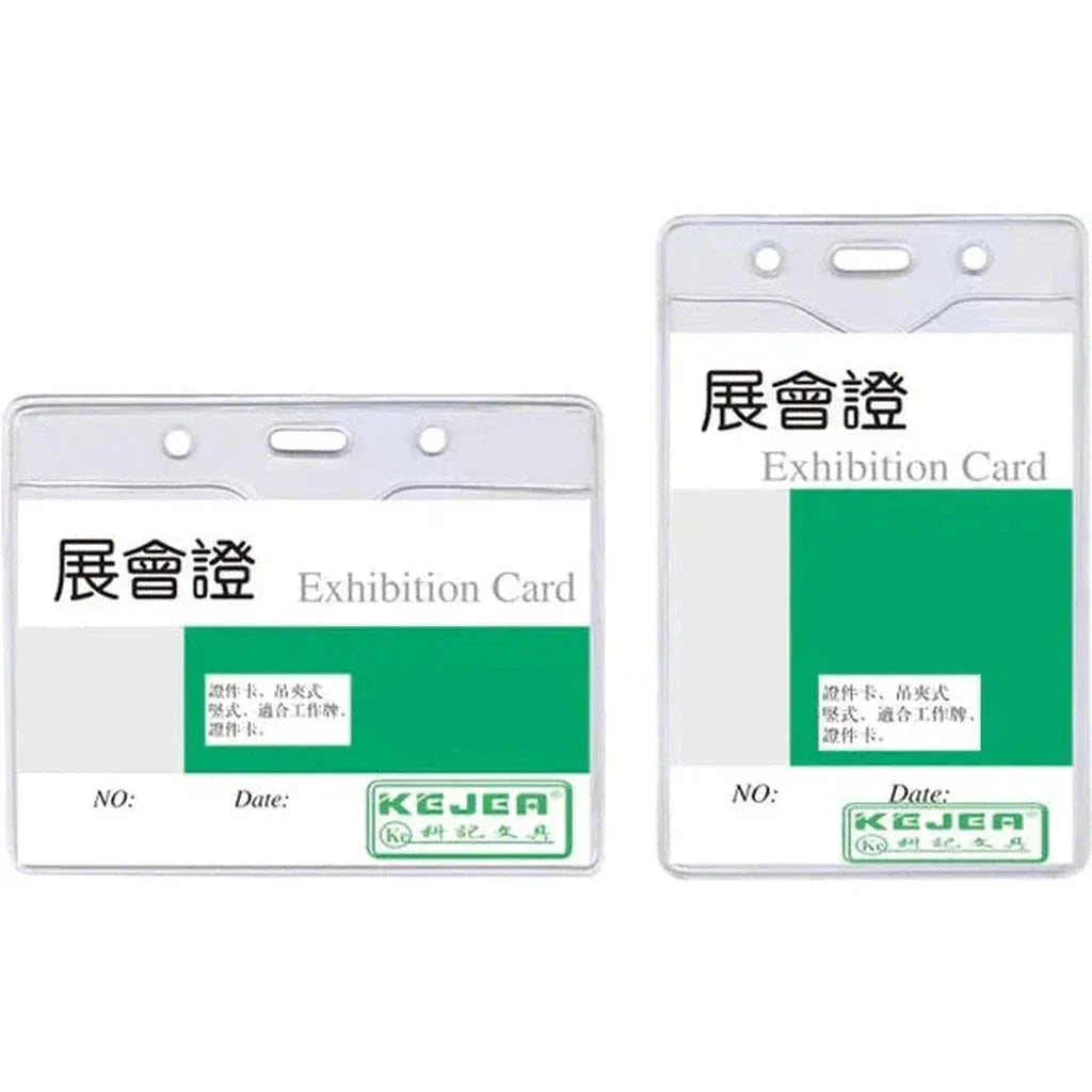 Kejea T-034 4Mm Transparent Soft Exhibition Card Vertical 76x105mm