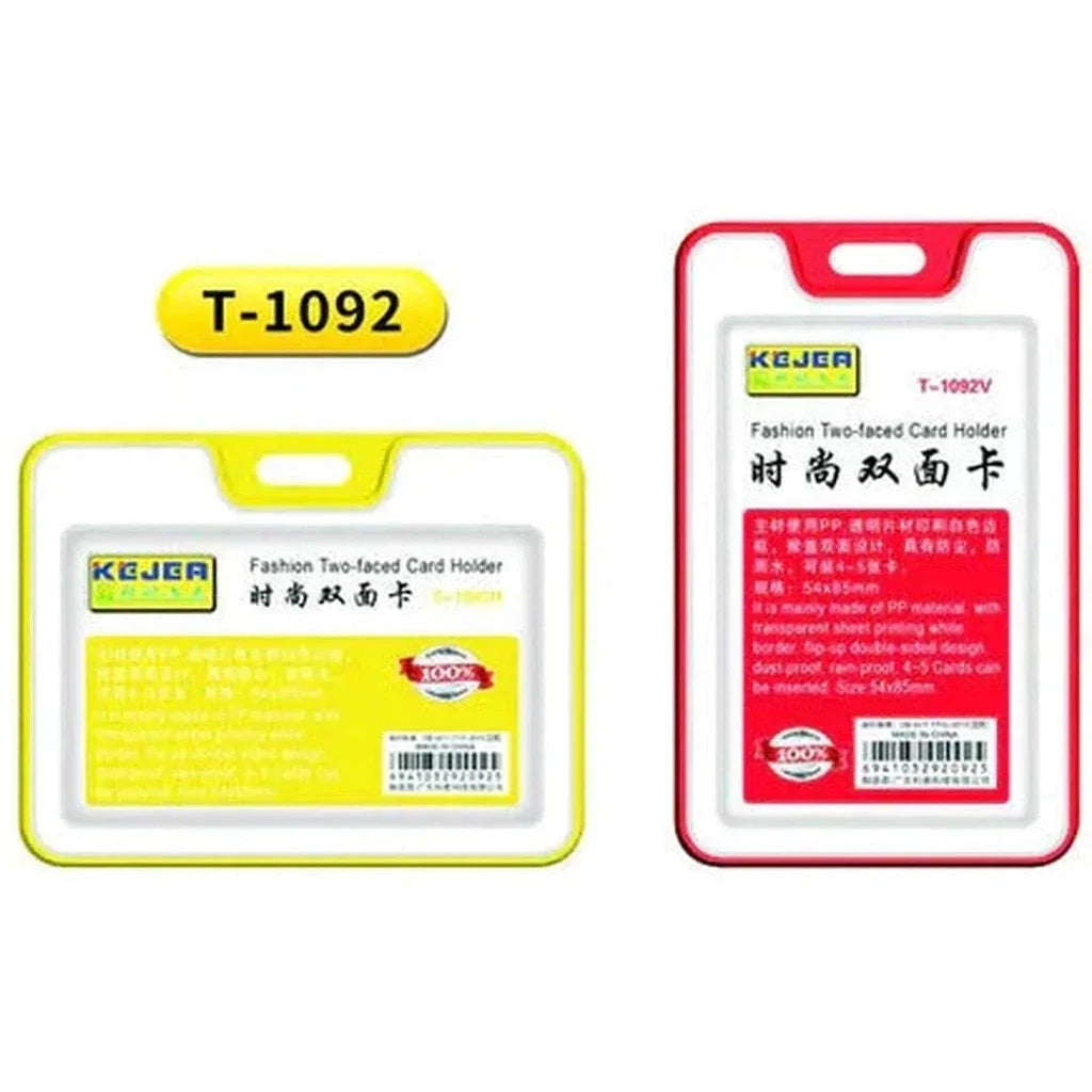 Kejea T-1092 Fashion Double-Sided Card - Horizontal 85x54mm