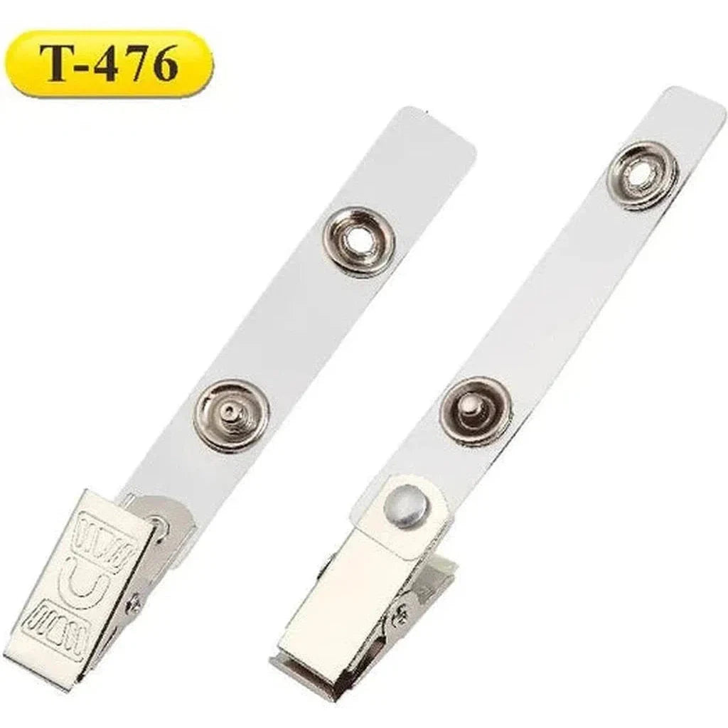 Kejea T-476 Suspension Id Clip Touch Button - Pack Of 100