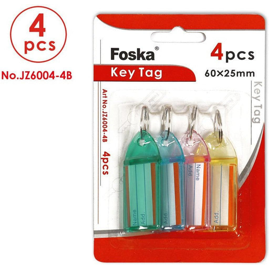 Key Tag Foska Jz6004-4B