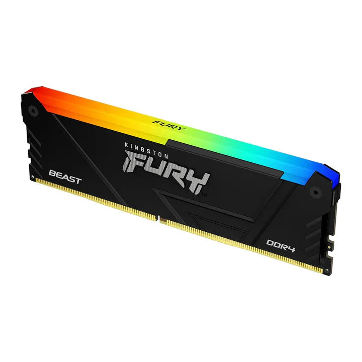 Kingston 16GB DDR4 3600Mhz Fury Beast RGB Ram for Desktop-KF436C18BB2A/16