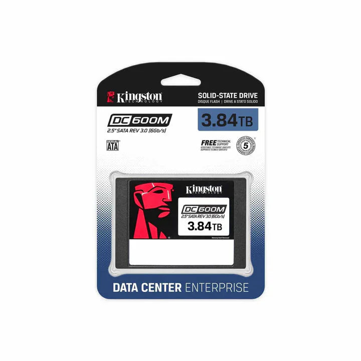 Kingston 3.84TB 2.5"SSD Enterprise DC600M-SEDC600M/3840G