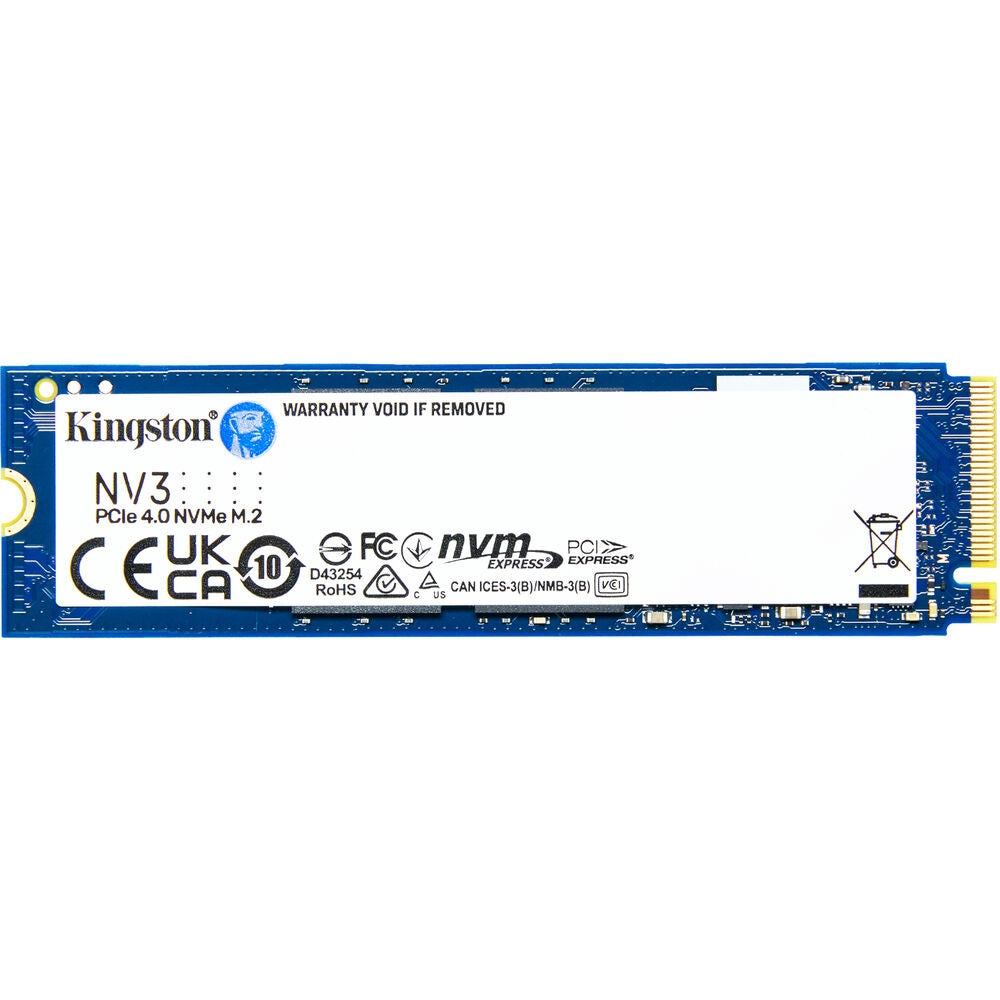 Kingston 4TB NV3 M.2 NVMe SSD PCIe 4.0, 6000MB/s