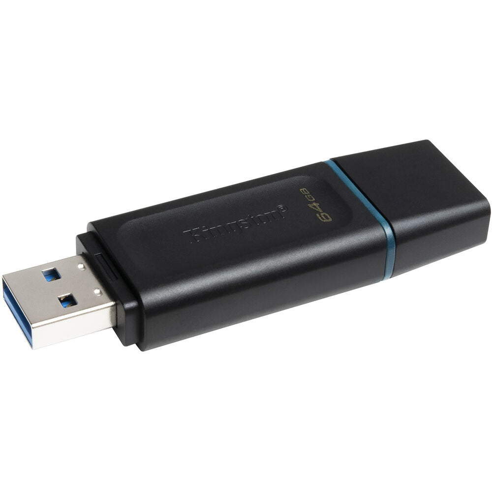 Kingston 64GB Data Traveler Exodia USB 3.2 Flash Drive with Protective Cap