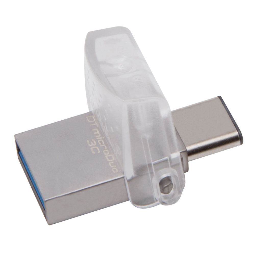 Kingston Data Traveler Duo3C Usb 3.0/3.1 + Type-C Flash Drive Dtduo3C/128Gb