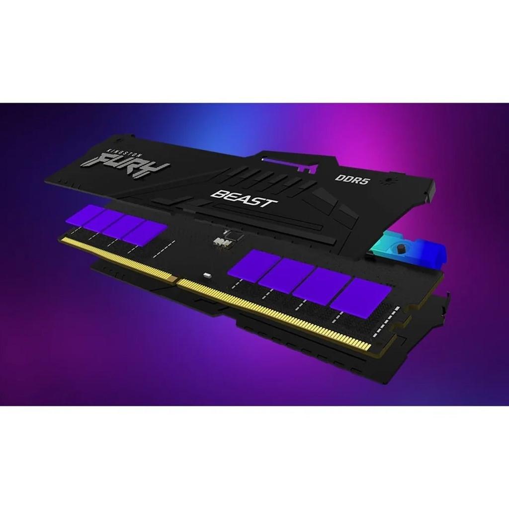 Kingston Fury Beast RGB 32GB DDR5 5600MT/s CL40 Memory