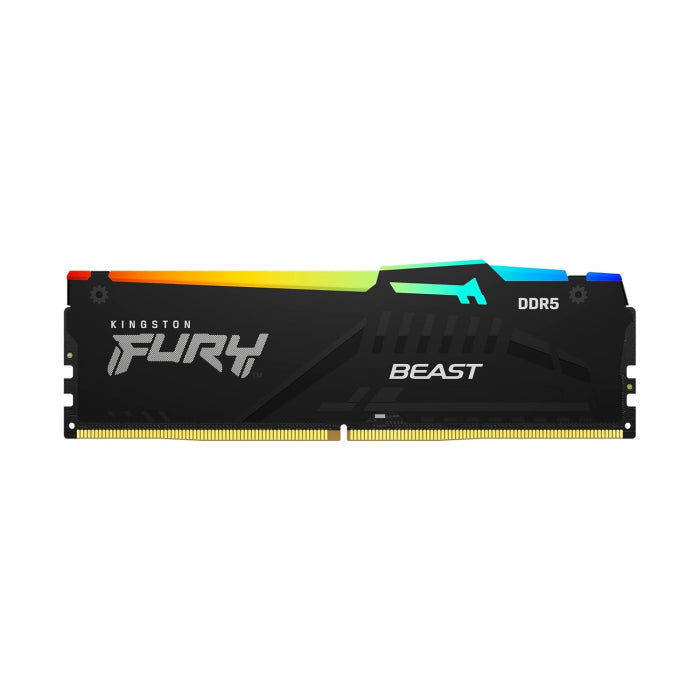Kingston Fury Beast RGB 64GB (2x32GB) DDR5 6400MT/s CL32 Memory Kit