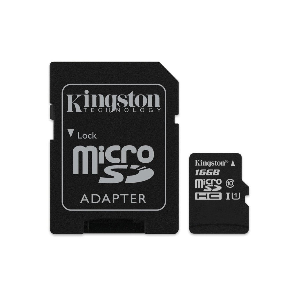 Kingston Micro SD 16GB Class10 SDCS/16GB