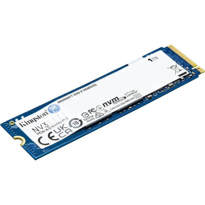 Kingston NV3 1TB NVMe SSD Gen4 Upto 6000Mb/s-SNV3S/1000G