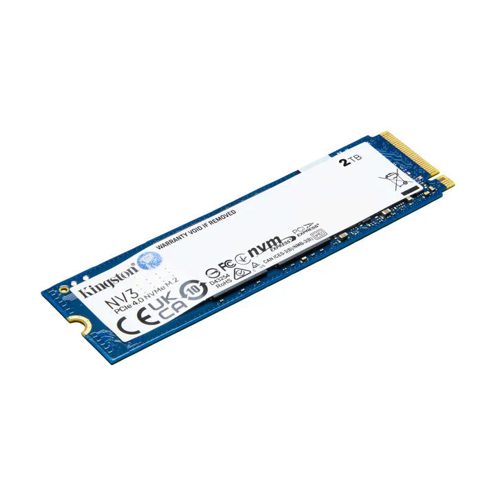 Kingston NV3 2TB NVMe SSD Gen4 Upto 6000Mb/s-SNV3S/2000G
