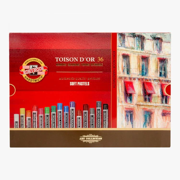 Koh-I-Noor Toison D'Or Soft Pastels Set of 36pc
