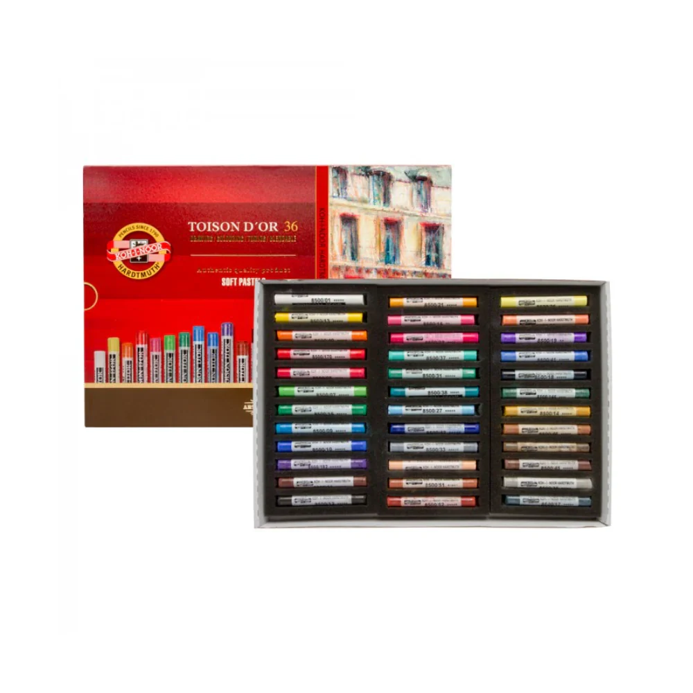 Koh-I-Noor Toison D'Or Soft Pastels Set of 36pc