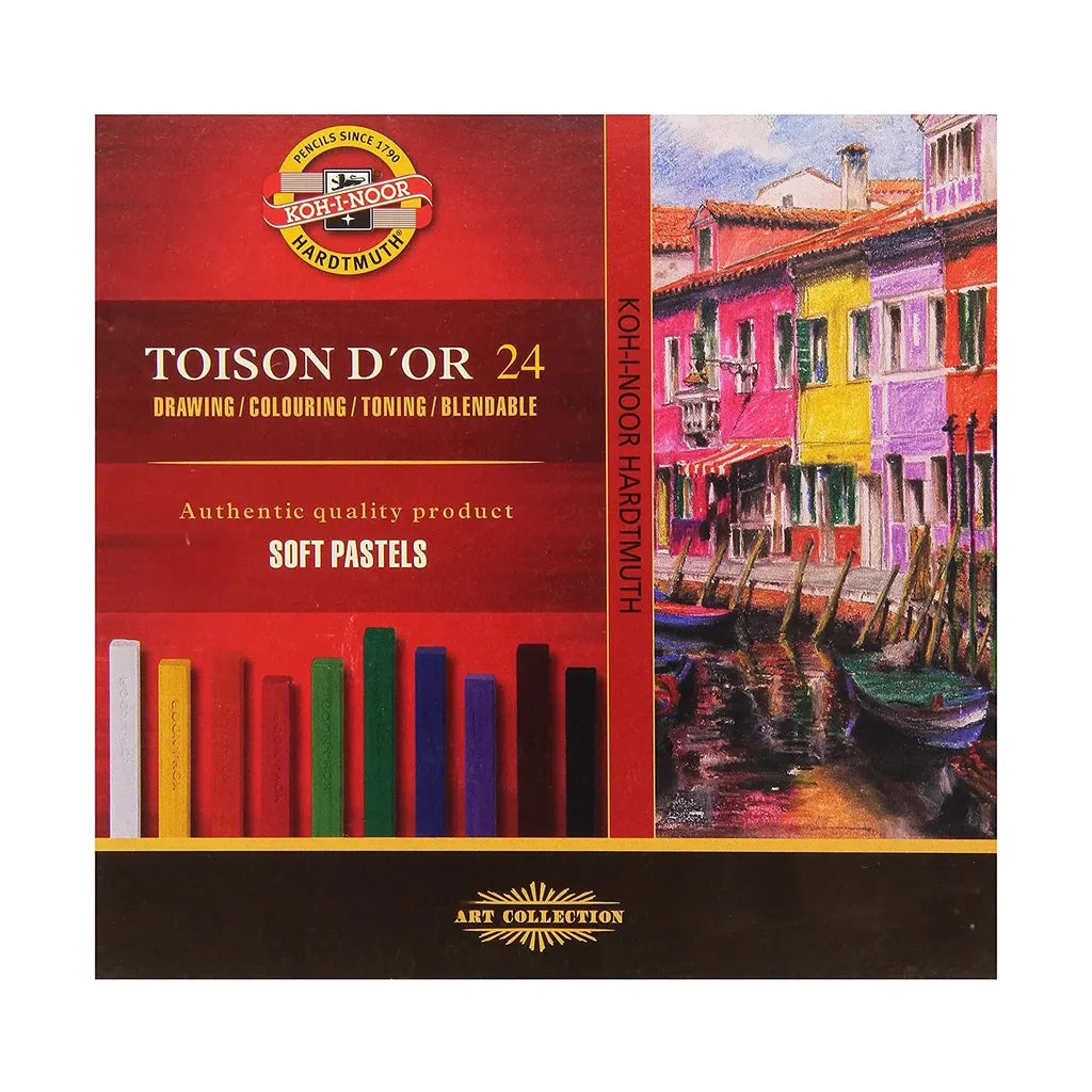 Koh-I-Noor Toison d'Or Soft Pastels Set of 24pc