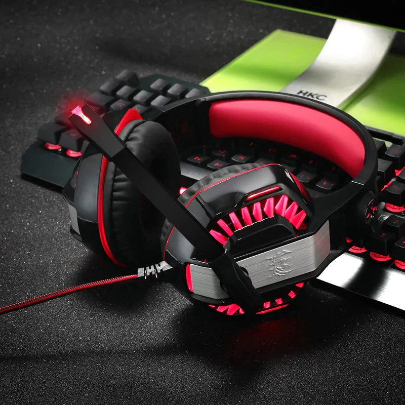 Kotion Each G2000 Pro Gaming Headphone - Black/Red