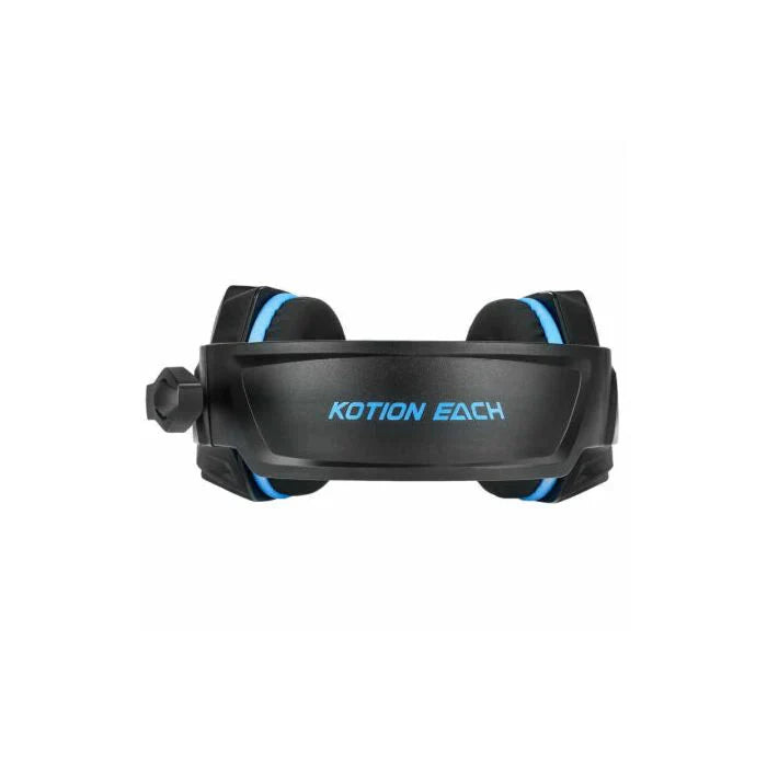 Kotion Each G7500 Computer Gaming Stereo Headset Earphone Multimedia LED With Mic - Blue