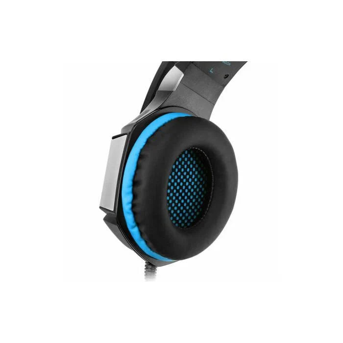 Kotion Each G7500 Computer Gaming Stereo Headset Earphone Multimedia LED With Mic - Blue