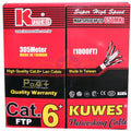 Kuwes Cat.6 Ftp 23Awg 305 Meter Cable – Grey Kuwes | Uc6-23Awg-Ftp-Gy