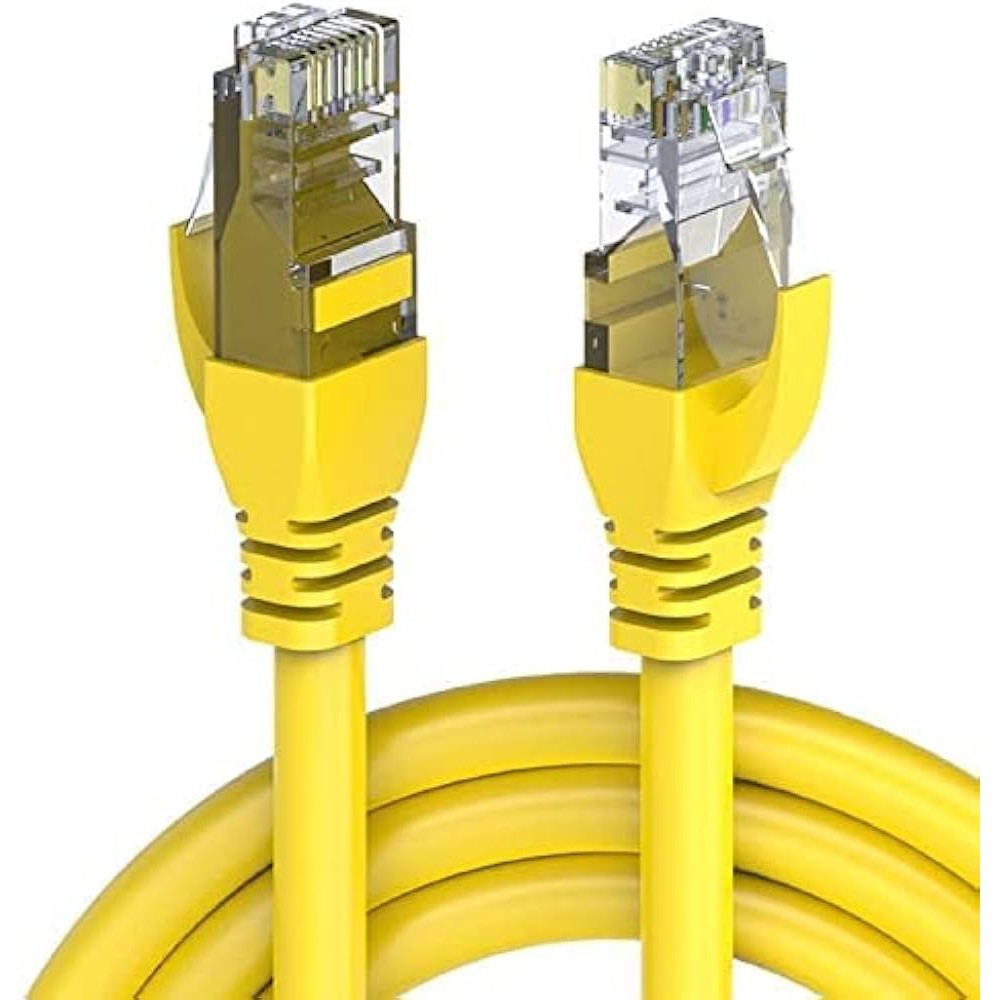 Kuwes Network Cat 6 Cable Yellow - 20 Meter