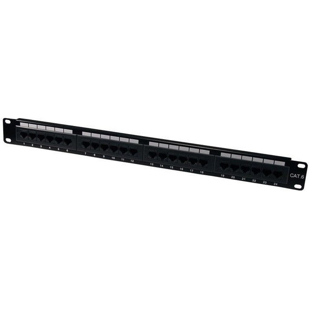 Kuwes Patch Panel Cat6 Unshielded 24 Port