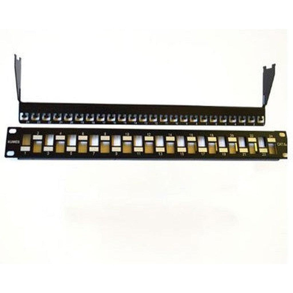 Kuwes Patch Panel Cat6A Unshielded 24 Port