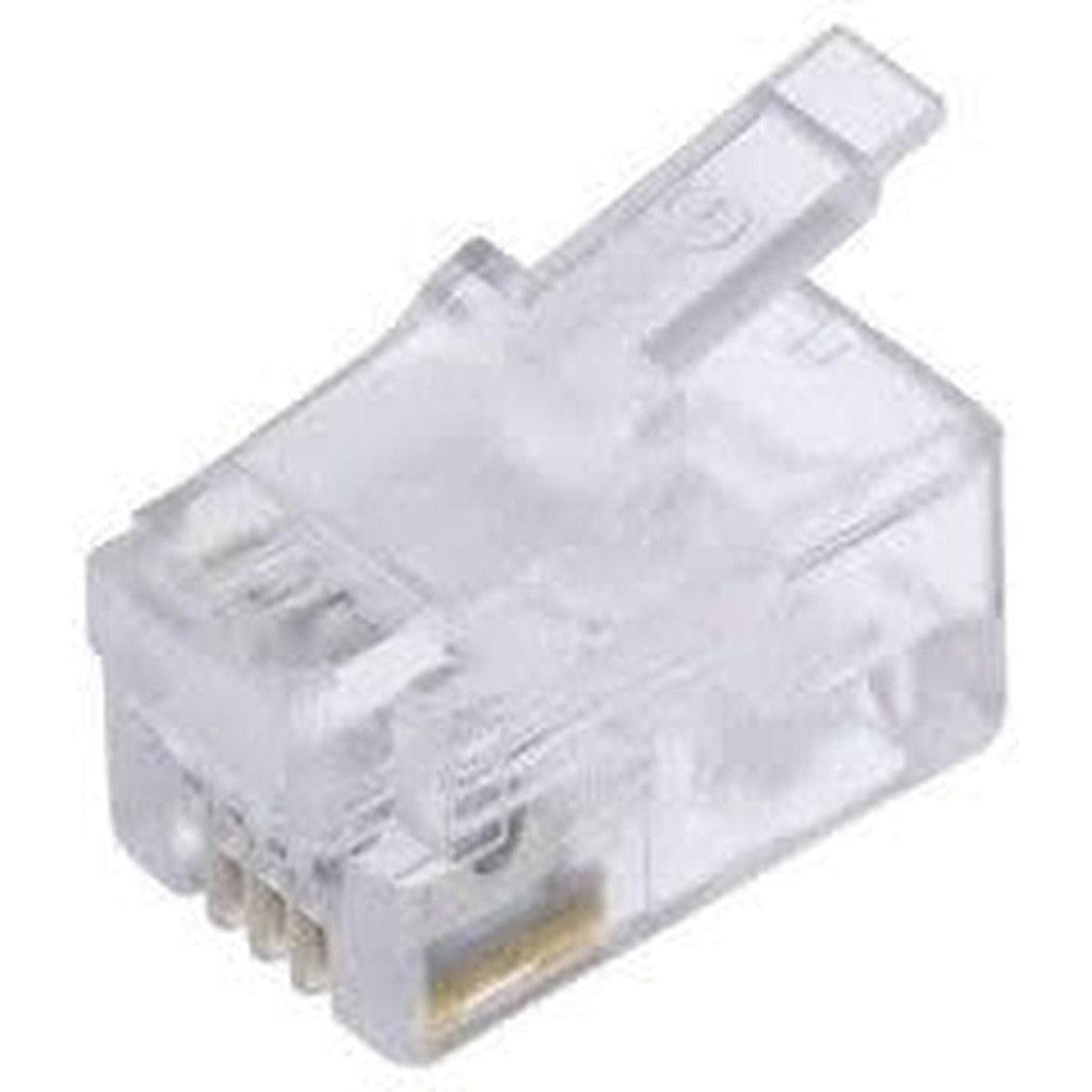Kuwes Rj11 Connector 6P4C 100 Pcs Pack