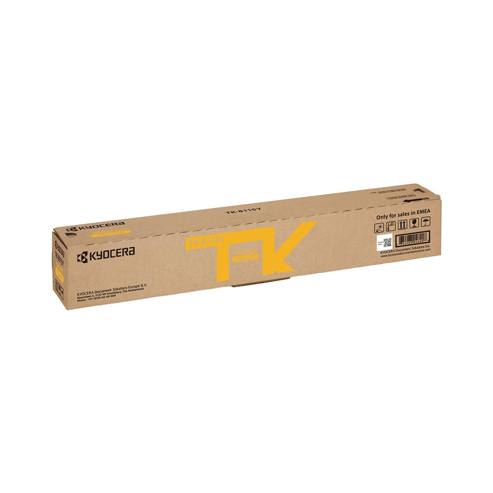 Kyocera TK 8115Y Yellow Toner Cartridge